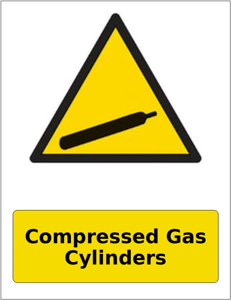 Compressed Gas Cylinders portrait gas-cylinder warning sticker